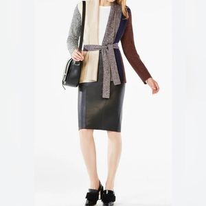 BCBG MAXAZARIA Bridgette cardigan with belt size XS